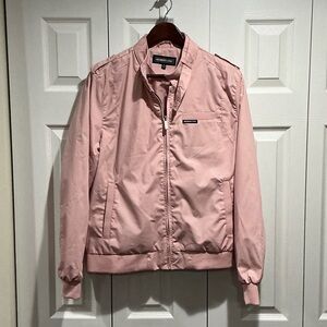 Members Only Light Pink Bomber Jacket
